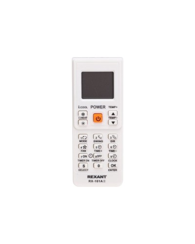 Пульт универсальный для кондиционеров RX-101AII REXANT 38-0103 в Нефтеюганске Системы видеонаблюдения Pintop.ru