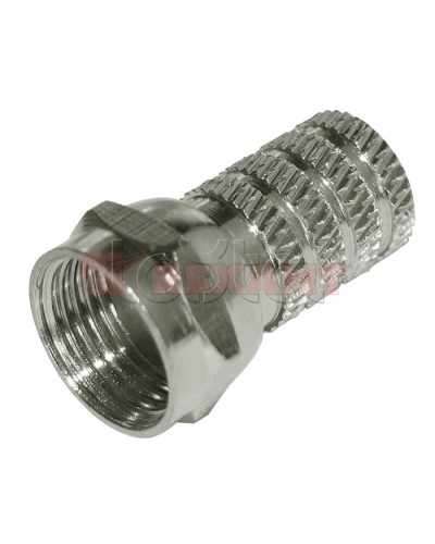 Разъем F-Разъем RG-59 (03-008B) (100шт/уп) REXANT 05-4002 в Нефтеюганске Коннекторы Pintop.ru