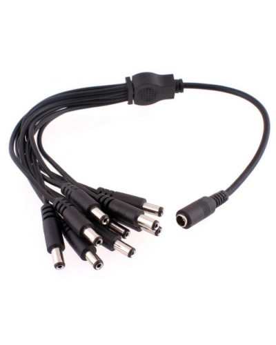 Разветвитель питания на 9 разъемов 2,1*5,5 мм REXANT (14-0317) в Нефтеюганске Системы видеонаблюдения Pintop.ru