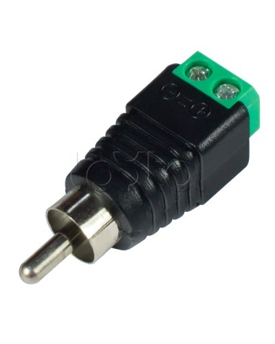 Разъем штекер RCA с клеммной колодкой (блистер) (50шт/уп) REXANT 14-0413 в Нефтеюганске Коннекторы Pintop.ru