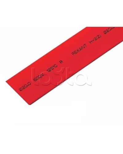 Термоусадочная трубка 20.0 / 10.0 мм 1м красная (10шт/уп) REXANT 22-0004 в Нефтеюганске Аксессуары для кабель-канала Pintop.ru