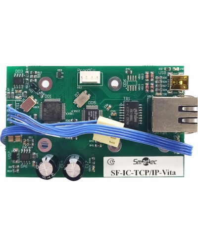 Преобразователь интерфейса RS485 в Ethernet Smartec SF-IC-TCP/IP-Vita в Нефтеюганске Адресная система охранно-пожарной радиоканальной сигнализации Smartec Pintop.ru