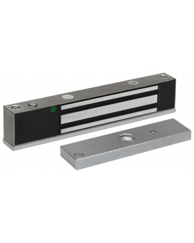 Smartec ST-EL143DLW-SS - Электромагнитный замок, уличное исполнение, СИД, датчик положения двери, IP68, нержавеющая сталь, усилие 140-150 кг. в Нефтеюганске Электромагнитные замки Pintop.ru