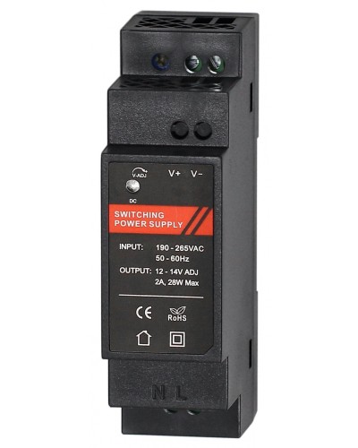 Блок питания Smartec ST-PS102DDS-BK в Нефтеюганске Дополнительное оборудование для СКУД Pintop.ru