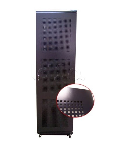 Дверь задняя TWT TWT-CBB-DRM2-42U-8 в Нефтеюганске Аксессуары для стоек и шкафов Pintop.ru