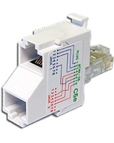 T-адаптер 1 телефонный и 1 компьютерный порт TWT TWT-T-E2-U2 в Нефтеюганске Проходные адаптеры Pintop.ru