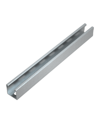 Страт-профиль 41х41 L1700 мм s:1,5 КМ-Профиль (STP41-41-1700) в Нефтеюганске Аксессуары для лотков Pintop.ru