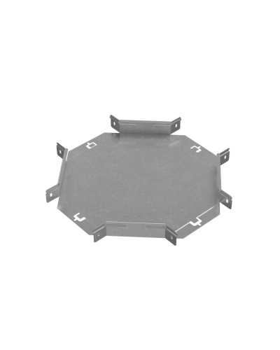 Х-разветвитель 50х200 мм ПЛЮС КМ-Профиль (XDplus50-200) в Нефтеюганске Аксессуары для лотков Pintop.ru