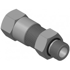 Кабельный ввод с резьбой G1/2 для открытой прокладки кабеля с проходным диаметром d=8-12 мм Спектрон КВН-12-М-G1/2