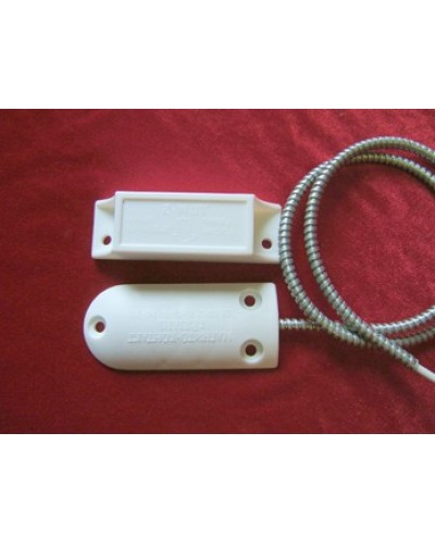 Датчик положения магнитогерконовый Магнито-Контакт ДПМ-2 исп. 07 (металлорукав из нержавеющей стали) в Нефтеюганске Извещатели охранные Pintop.ru