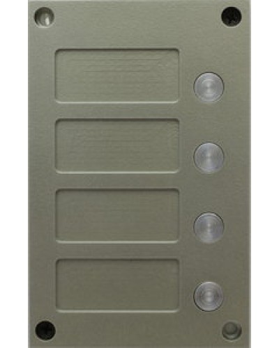 Панель кнопочная Vizit BS-424-4 в Нефтеюганске Блоки вызова многоабонентные Pintop.ru