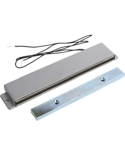 Замок электромагнитный миниатюрный Aler AL-80FU (24 В, серый) в Нефтеюганске Электромагнитные замки Pintop.ru