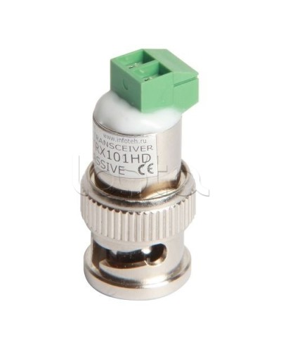 Приемопередатчик AHD/CVI/TVI видеосигнала миниатюрный пассивный Инфотех AVT-TRX101HD в Нефтеюганске Видеоусилители, Модуляторы, Делители Pintop.ru