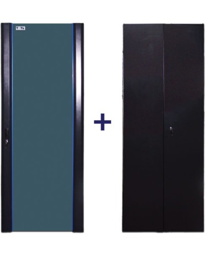 Комплект дверей 22U TWT TWT-CBB-DR22-6x-S-G1 в Нефтеюганске Аксессуары для стоек и шкафов Pintop.ru