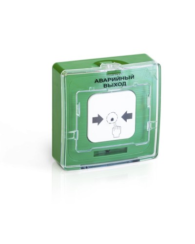 Устройство дистанционного пуска адресное Рубеж УДП 513-11 Аварийный выход (зеленый) прот. R3 в Нефтеюганске Адресная система пожарной сигнализации РУБЕЖ Pintop.ru