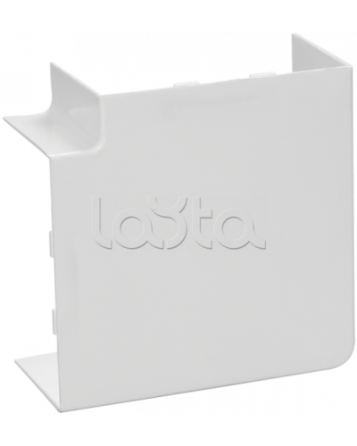 Поворот на 90град КМП 25х25 (4шт/компл) IEK CKMP10D-P-025-025-K01-R в Нефтеюганске Аксессуары для кабель-канала Pintop.ru