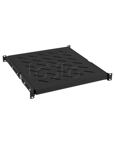 Полка выдвижная 1U Cabeus JE05-800-BK в Нефтеюганске Полки для шкафов и стоек Pintop.ru