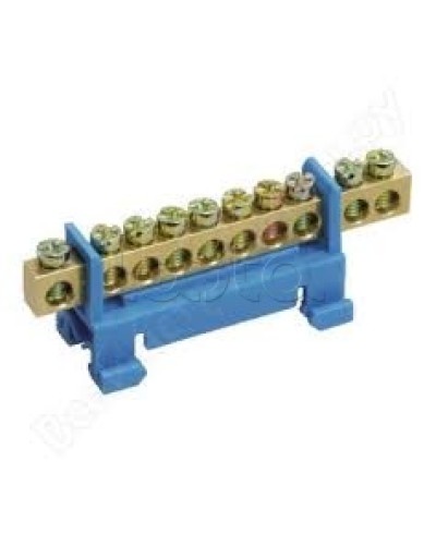 Шина нулевая с DIN-изолятором типа «Стойка» ШНИ-6х9-14-С-С IEK YNN10-69-14P-K07 в Нефтеюганске Клеммные колодки Pintop.ru