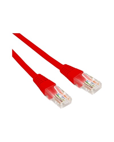 Патч-корд U/UTP, CAT 6, RJ45-RJ45, 26AWG, LSZH, красный, 0,3м REXANT 02-0293-03 в Нефтеюганске Патчкорды (медные) Pintop.ru