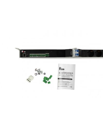 Блок силовых розеток с контроллером REM R-MC1-32-8x2S-A-1820-K в Нефтеюганске Блоки розеток Pintop.ru