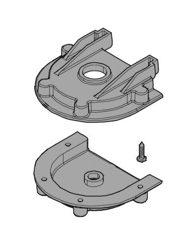 Крышка шкива C010 Came 119RICX045 в Нефтеюганске Запчасти для шлагбаумов и автоматики Pintop.ru