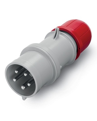 Вилка кабельная IP44 32A 3P+E+N 400V DKC DIS2133237 в Нефтеюганске Аксессуары для стоек и шкафов Pintop.ru