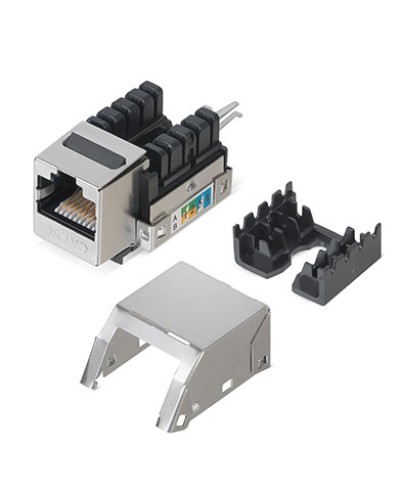Вставка Cabeus KJ-RJ45-Cat.5E-SH-90 в Нефтеюганске Модули Keystone Pintop.ru