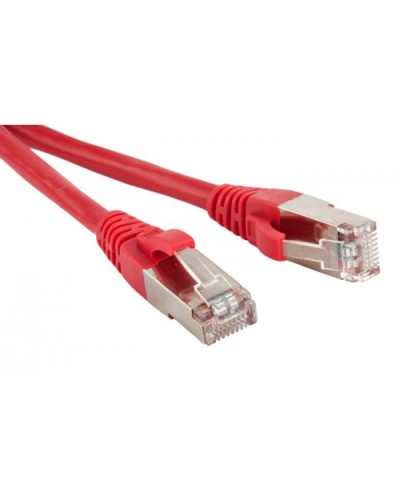Патч-корд F/UTP Hyperline PC-LPM-STP-RJ45-RJ45-C6-3M-LSZH-RD в Нефтеюганске Патчкорды (медные) Pintop.ru