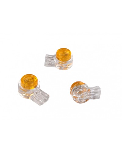 зажим соединительный скотч-лок, жила 0,4-0,7мм, (25 шт) Cabeus (KT1-UY) в Нефтеюганске Коннекторы и разъемы Pintop.ru