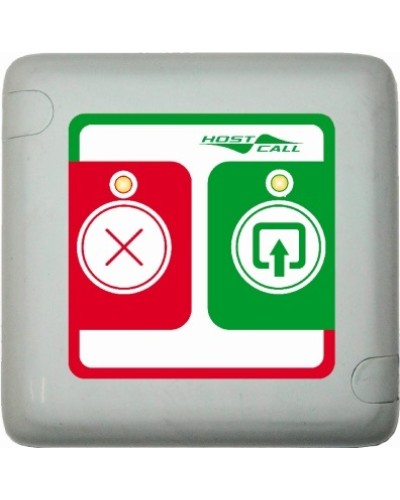 Радиокнопка вызова Hostcall MP-411D1 в Нефтеюганске Система оповещения и трансляции Hostcall Pintop.ru