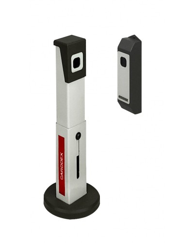 Комплект беспроводных фотоэлементов CARDDEX PR-01 (передатчик и приемник, навесной + стойка) в Нефтеюганске Запчасти для шлагбаумов и автоматики Pintop.ru