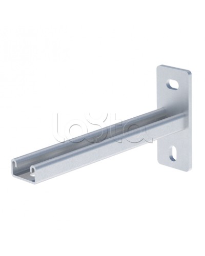 STRUT-консоль 41х21 мм, основание 550 мм HDZ EKF (stk412155-HDZ) в Нефтеюганске Аксессуары для лотков Pintop.ru