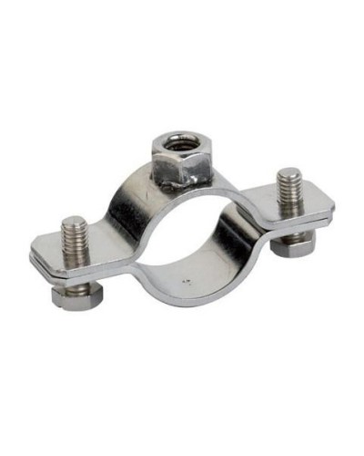 Хомут трубный 4 (112-118 мм) М10 оцинкованная сталь DKC 6040-P04 в Нефтеюганске Стяжки-хомуты Pintop.ru