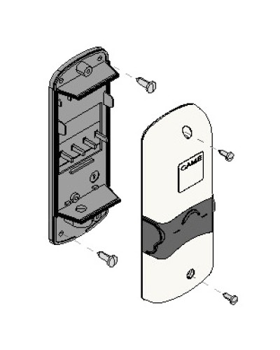 Корпус приемника DTA01 DTA02 DBS01 DBS02 Came 119RIR256 в Нефтеюганске Запчасти для шлагбаумов и автоматики Pintop.ru