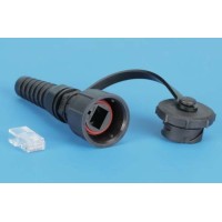 Промышленный разъем RJ-45 Hyperline PLUG-IE-8P8C-P-C5