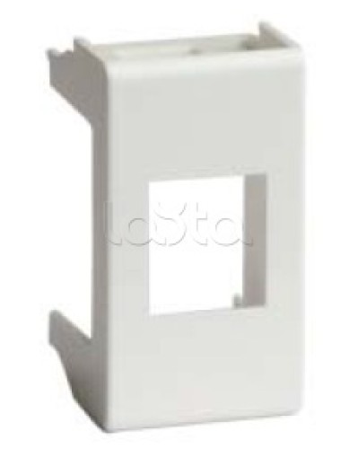 Адаптер для информационных разъемов AVAYA-SYSTIMAX, «Viva», 1 мод., белый DKC 45006 в Нефтеюганске Аксессуары для стоек и шкафов Pintop.ru