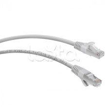 Патч-корд FTP, категория 5е, 1 м, LSZH, экранированный, серый Cabeus PC-FTP-RJ45-Cat.5e-1m-LSZH
