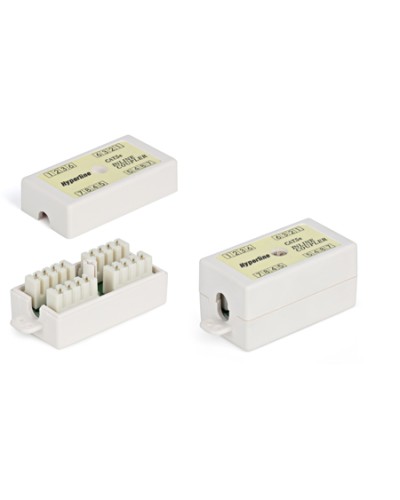 Адаптер проходной (coupler), Dual IDC, категория 5e, 4 пары Hyperline CA-IDC-C5E-WH в Нефтеюганске Проходные адаптеры Pintop.ru