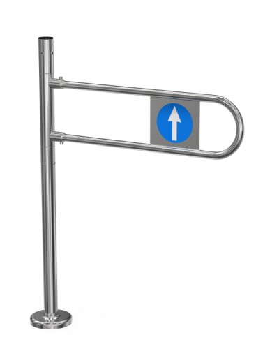 Калитка Ростов-Дон К11М лв ХРОМ (без дуги) Ростов-Дон в Нефтеюганске Калитки Pintop.ru