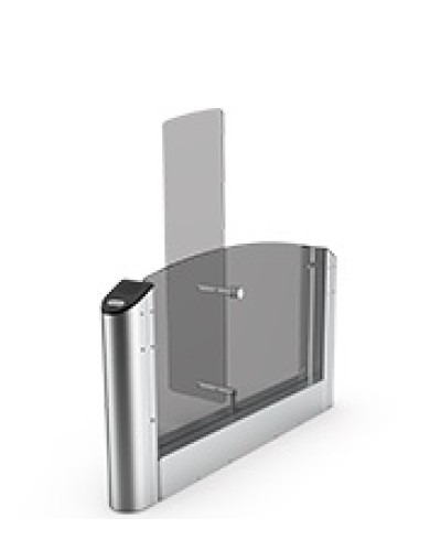 Модуль турникета крайний с высокими створками и картоприемником Oxgard Praktika T-07-SMTК-660 в Нефтеюганске Турникеты Pintop.ru