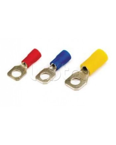 Наконечник с отверстием под винт ф5,2мм, с изолированным фланцем, для сечения провода 2,5-6,0мм2 DKC (2C5P) в Нефтеюганске Держатели, клипсы, скобы Pintop.ru