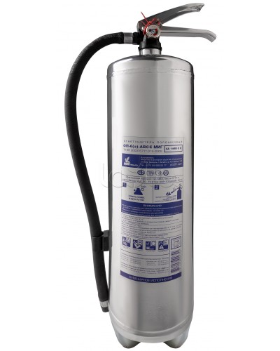 Огнетушитель ПОЖТЕХНИКА ОП-6(з) МИГ d156 нерж. d156 ( в Нефтеюганске Огнетушители Pintop.ru