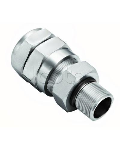 Кабельный ввод для бронированного кабеля с уплотнением внутренней оболочки кабеля резьбой G1/2, внешним диаметром кабеля D= 8-12мм и проходным диаметром кабеля d= 4-8 мм Спектрон КВБ-12/8-М-G1/2 в Нефтеюганске Аксессуары для кабель-канала Pintop.ru