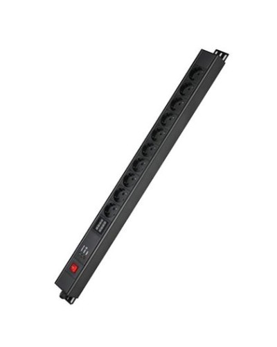 Блок распределения питания вертикальный для 19 шкафов DKC R5VSH10SWOPAM в Нефтеюганске Блоки розеток Pintop.ru