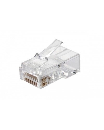 Вилка RJ45 Q-PLUG, категория 5e, UTP, для полевой установки, без цвета, упаковка 50 штук Eurolan 13A-U5-11WT в Нефтеюганске Коннекторы Pintop.ru