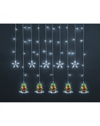 Гирлянда Navigator 95 027 NGF-D037-04 (бахрома звезды и елки WW 3*0.6м IP20) в Нефтеюганске Источники света(Лампы) Pintop.ru