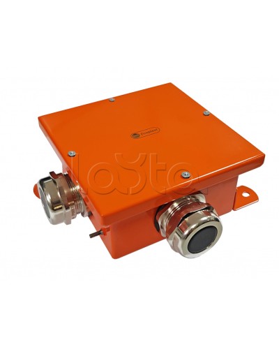 Экопласт SMB165 Коробка металл, огн. E-110,о/п 164х164х65, IP66, 4P, (0,15-2,5 мм2), оранж. в Нефтеюганске Распределительные коробки Pintop.ru