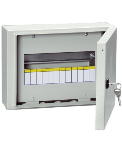 Щит распределительный навесной IEK ЩРН-12з-0 74 У2 (MKM11 -N-12-54-Z) в Нефтеюганске Щиты электрические Pintop.ru