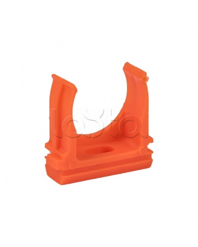 Крепеж-клипса d25 мм (10 шт) оранжевая EKF-Plast (derj-z-25o) в Нефтеюганске Держатели, клипсы, скобы Pintop.ru