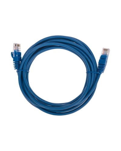 Патч-корд U/UTP, CAT 5e, RJ45-RJ45, 26AWG, LSZH, синий, 3м REXANT 02-0104-3 в Нефтеюганске Патчкорды (медные) Pintop.ru